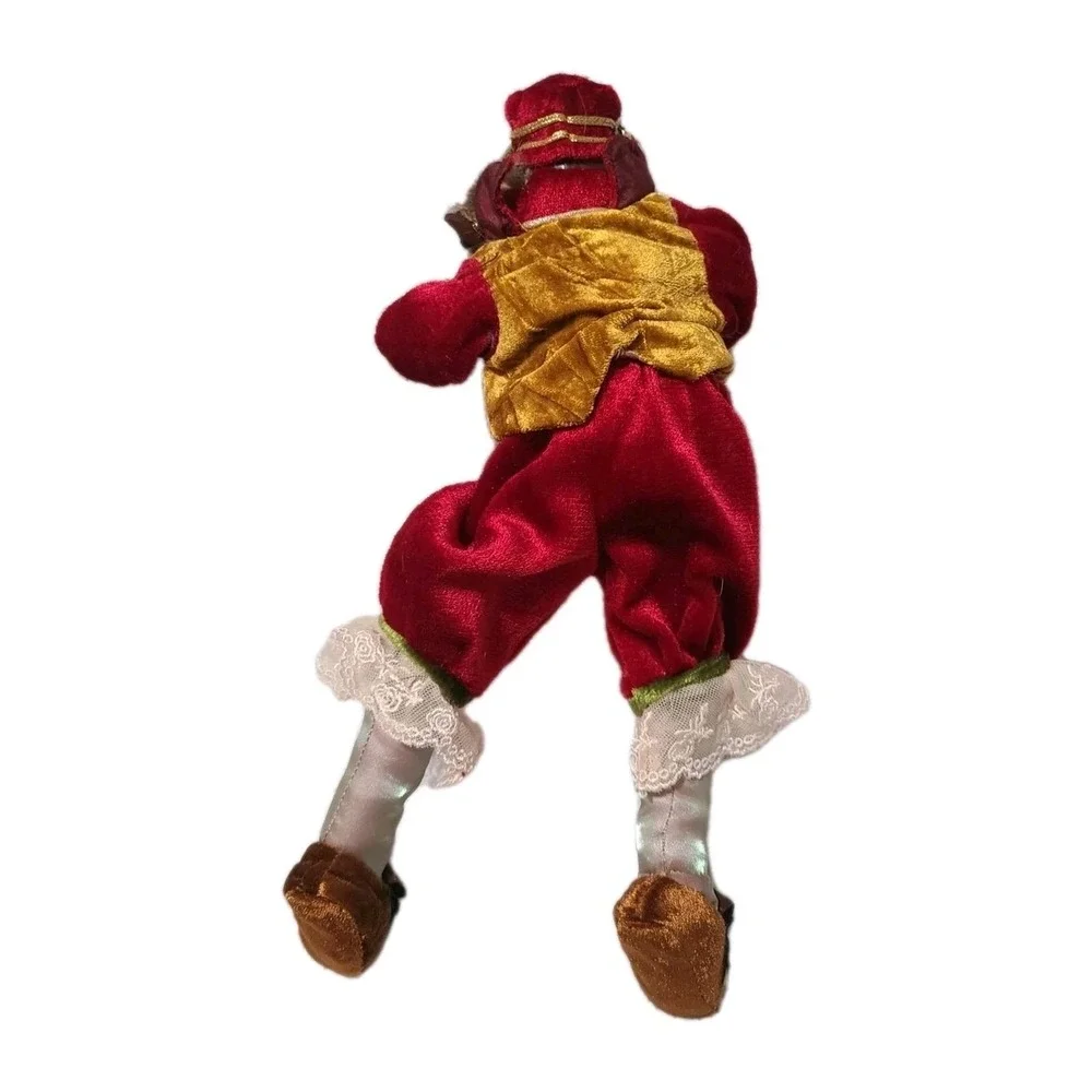 Katherine's Collection Wayne Kleski‎ Monkey Musicians Set of 4 Vintage Christmas